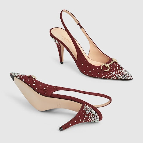 GC Crystal Viral Slingback Heels