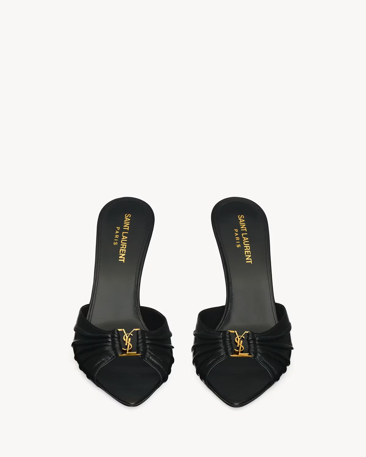 Y-sl Babylone Mules - Smooth Leather