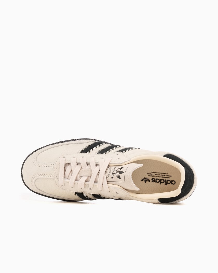 Samb-a Wonder White Black Pony Viral Shoes