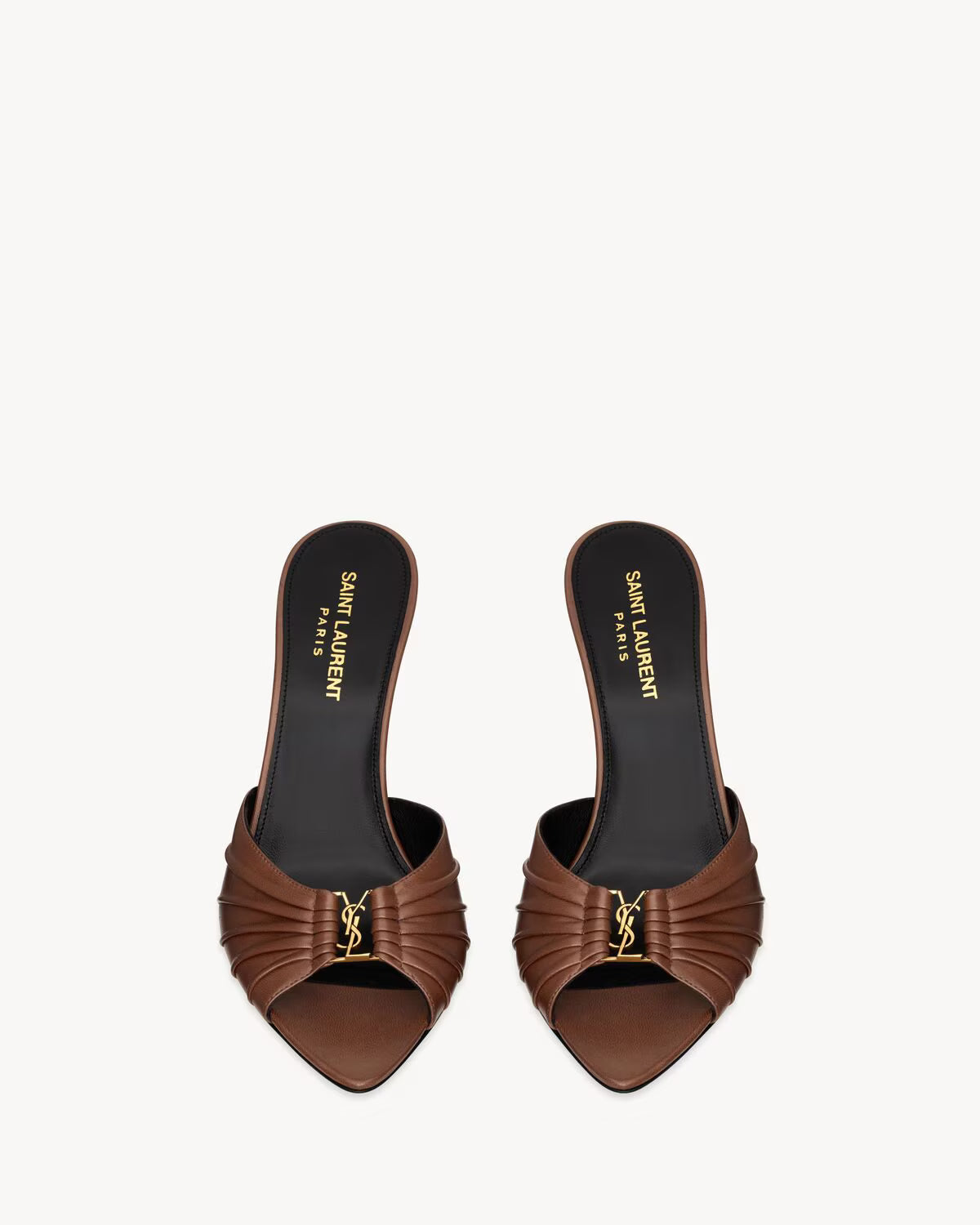 Y-sl Babylone Mules - Smooth Leather