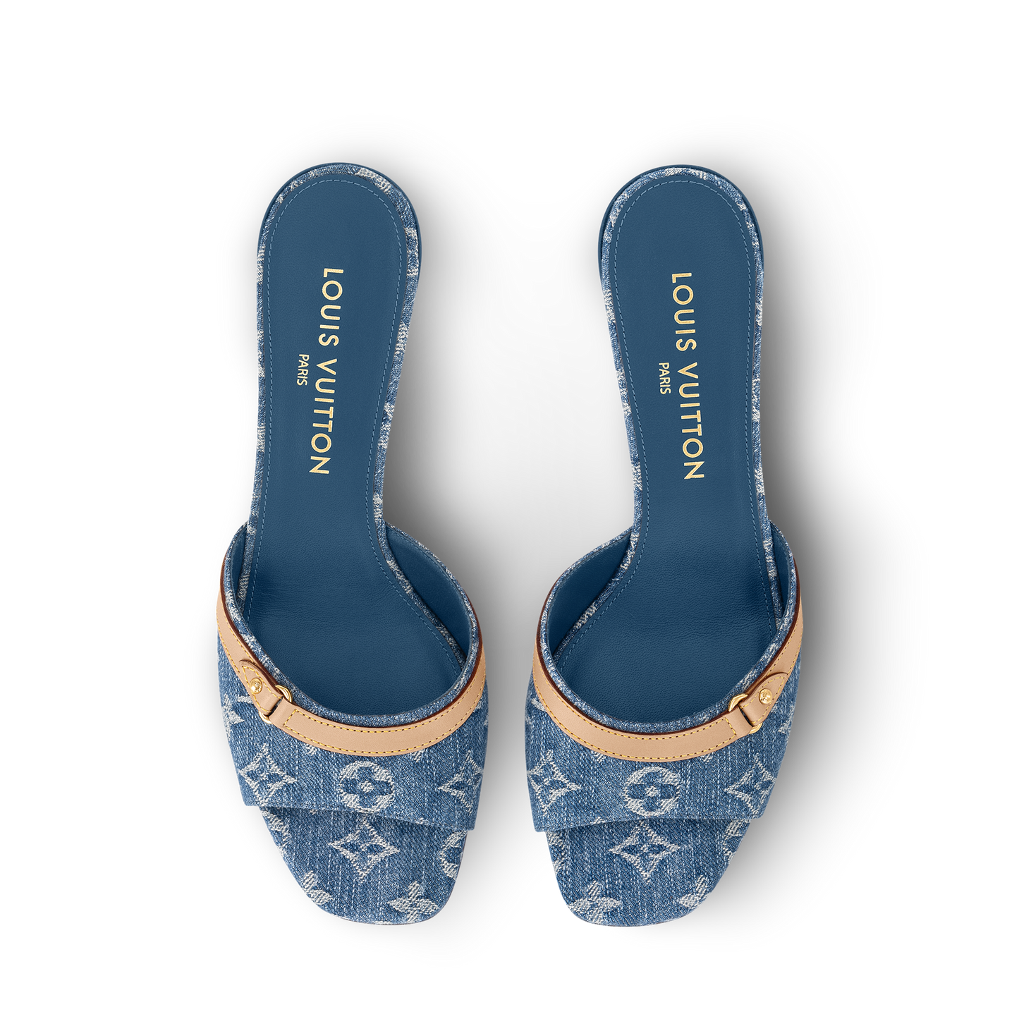 L-V Viral Kitten Heels (With Logo)