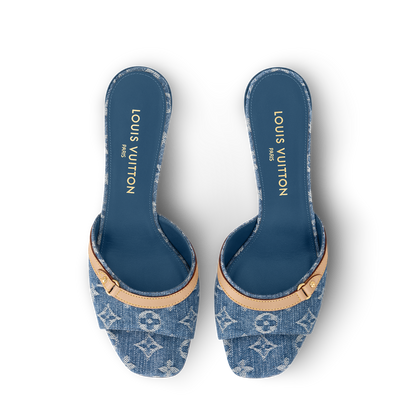 L-V Viral Kitten Heels (With Logo)