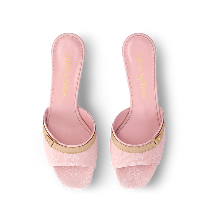 L-V Viral Kitten Heels (With Logo)