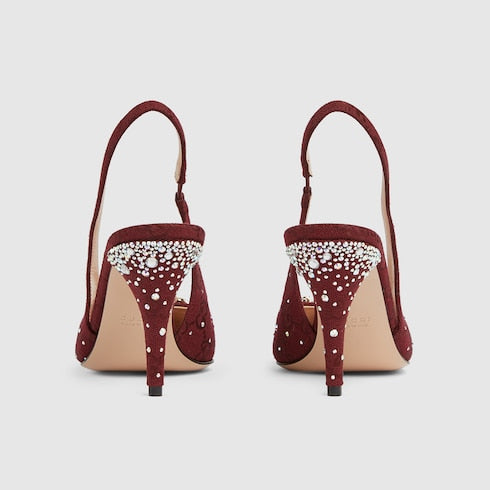 GC Crystal Viral Slingback Heels