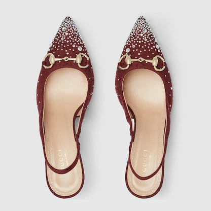 GC Crystal Viral Slingback Heels