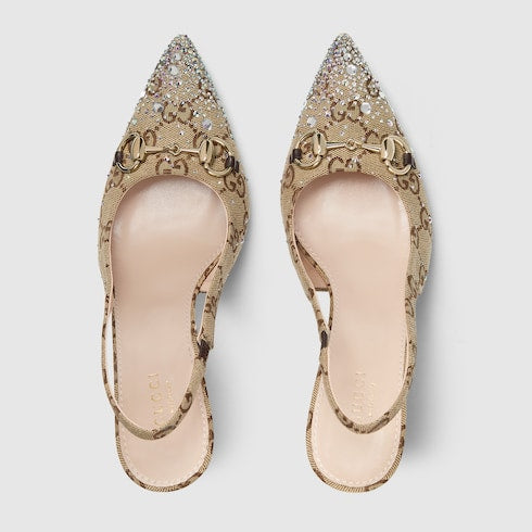 GC Crystal Viral Slingback Heels