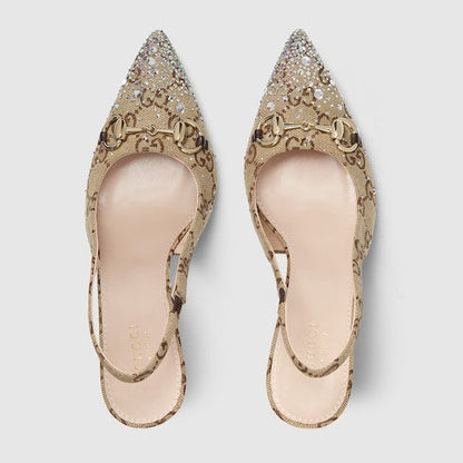GC Crystal Viral Slingback Heels