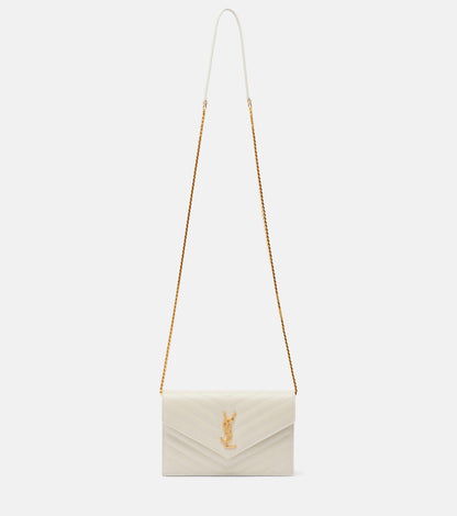 Y-SL Envelope Cassandre Bag With Chain