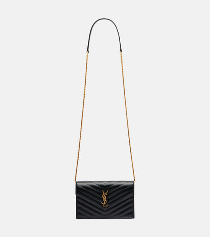 Y-SL Envelope Cassandre Bag With Chain