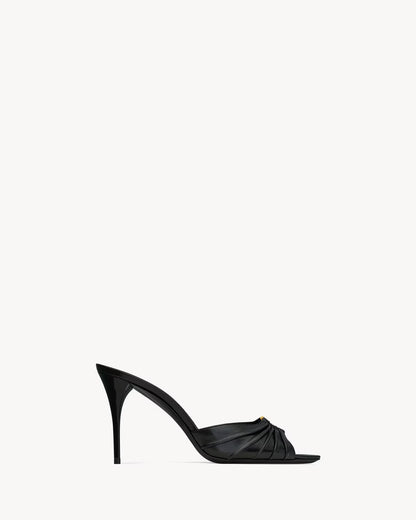 Y-sl Babylone Mules - Smooth Leather