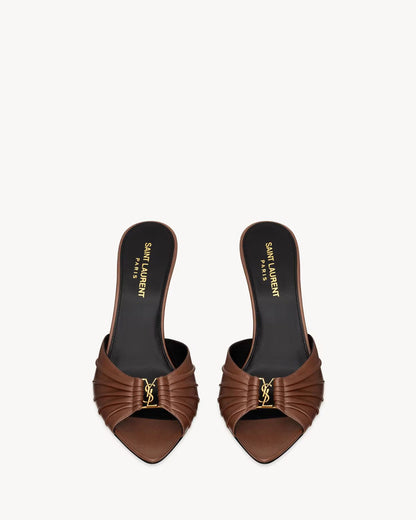 Y-sl Babylone Mules - Smooth Leather