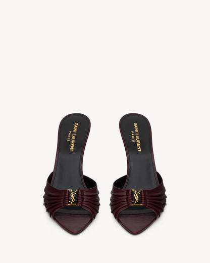 Y-sl Babylone Mules - Smooth Leather